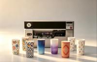 Imprimante UV cylindrique de bureau, machine d'impression rotative avec différence de hauteur de 15 mm pour tasses droites, impression personnalisée