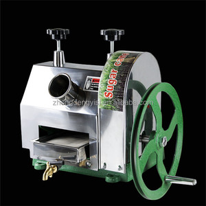 Presse à jus de canne à sucre manuelle en acier inoxydable pour petites entreprises, à commande par roue - Product Image 5