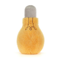 Peluches Jelly Cat Mignonnes en Forme d'Ampoule, Jouets en Peluche Amuseables en Forme d'Ampoule, Série Amuseables, Poupées Douces, Cadeau Parfait pour un Anniversaire