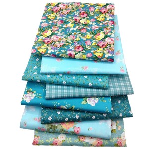 Wholesale New Yellow Floral Twill Cotton Fabric Pack For DIY <b>Patchwork</b> Bedding And Handcrafts - Product Image 3