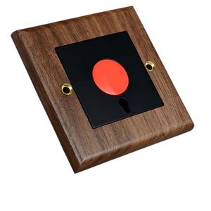 Interruptor de madera retro de alta calidad, palanca de doble Polo de 3 vías para control de velocidad del ventilador y atenuación de la luz - Product Image 1