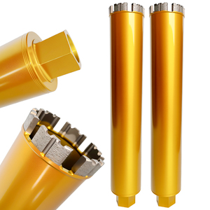 Foret diamanté de haute qualité et durable de 96 mm, 110 mm, 132 mm, 200 mm, 1-1/4''UNC M22 avec dents tranchantes pour <span class=keywords><strong>béton</strong></span> armé - Product Image 2
