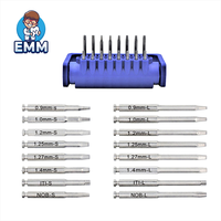 Kit de clé dynamométrique universelle pour implants dentaires en promotion avec 16 tournevis, équipement de dentisterie à cliquet pour dentistes