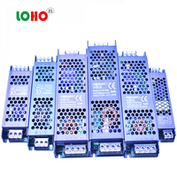 Alimentation à découpage CC à sortie unique SMPS 10W-2000W LRS-350W, série de transformateurs ultra-minces étanches et résistants à la pluie, scellés à la colle