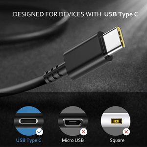 Cargador de computadora portátil de 65W, adaptador de corriente CA CC para Lenovo <span class=keywords><strong>Asus</strong></span> Dell Hp Acer, cable de alimentación USB - Product Image 4