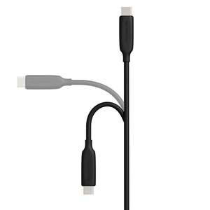 SYONG e-maker USB-C hitam <span class=keywords><strong>3</strong></span> kaki untuk USB-C <span class=keywords><strong>3</strong></span>.1 Gen <span class=keywords><strong>2</strong></span> kabel pengisian daya Cepat 100W 10Gbps kecepatan tinggi untuk komputer 4K60Hz 10Gbps 4K60Hz - Product Image 3