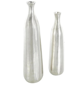 High Quality Lightweight Aluminum Flower Vase Modern Wedding Decor Elegant Home Tabletop Decoration Handcrafted Design - Product Image 1