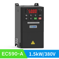 Variateur de fréquence triphasé EC590-A 380V 1,5kW, variateurs de fréquence AC, inverseurs de fréquence, VSD, VFD
