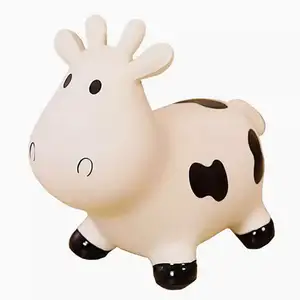 厂家价格Skippy动物美洲驼玩具充气动物弹力跳马批发