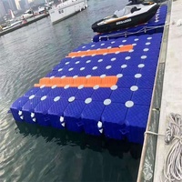Cubes en plastique anti-gel pour pont flottant de bateau