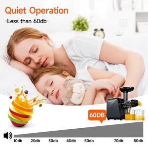 Extracteur de jus à mastication autonettoyant à faible bruit pour jus pressés à froid, idéal pour la cuisine domestique - Meilleures ventes - Product Image 6
