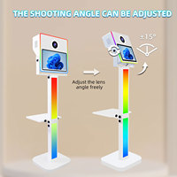 Marco de Luz LED para Cabina de Fotos DSLR, Compatible con Impresora y Cámara, Máquina de Fotos Instantáneas para Selfies, para Bodas