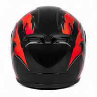Casque de moto intégral YQH certifié DOT 3C, coque en PP ABS, visière transparente, 54-61 cm, pour la conduite sur route