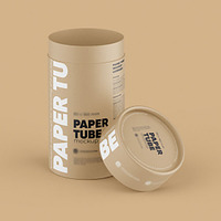Tube de carton de capsules de supplément écologique empaquetant le tube de papier vide pour l'emballage de café et de thé