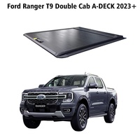 Couvercle rétractable personnalisé pour Ford Ranger T9 électrique manuel en aluminium couvercle de rouleau de verrouillage N pour pick-up
