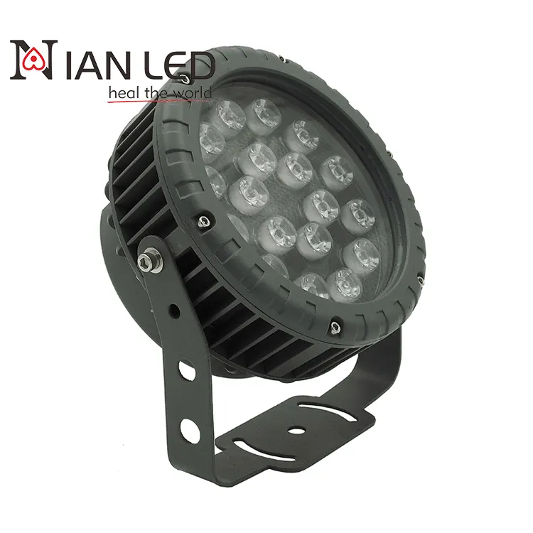 Luminária led com design externo para jardim, 18w, áreas externas, para áreas externas, para iluminar o jardim, corpo alu