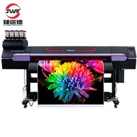 Machine d'impression d'autocollants pour décoration de mariage Mimaki CJV300-130 53 pouces, double tête dx7.