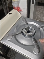 Réchaud à cassette portable ultra-fin, réchaud de camping avec étui de transport pour le camping et les pique-niques en plein air, brûleur à gaz butane léger
