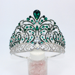 Couronne en alliage la plus vendue en Europe et en Amérique, fabricant en gros pour mariages, anniversaires, robes de mariée et de princesse, diamant - Product Image 5