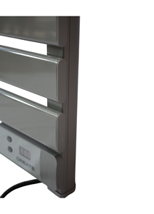 Porte-serviettes chauffant 500W <span class=keywords><strong>avec</strong></span> <span class=keywords><strong>minuterie</strong></span> 8H Utilisation facile Sec et chaud en hiver - Product Image 4