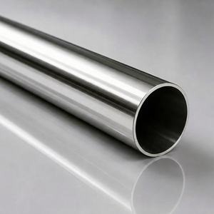 Tube rond en acier inoxydable soudé, laminé à froid, finition mate ou brillante, qualité 202 304 316, épaisseur et longueur personnalisées - Product Image 1