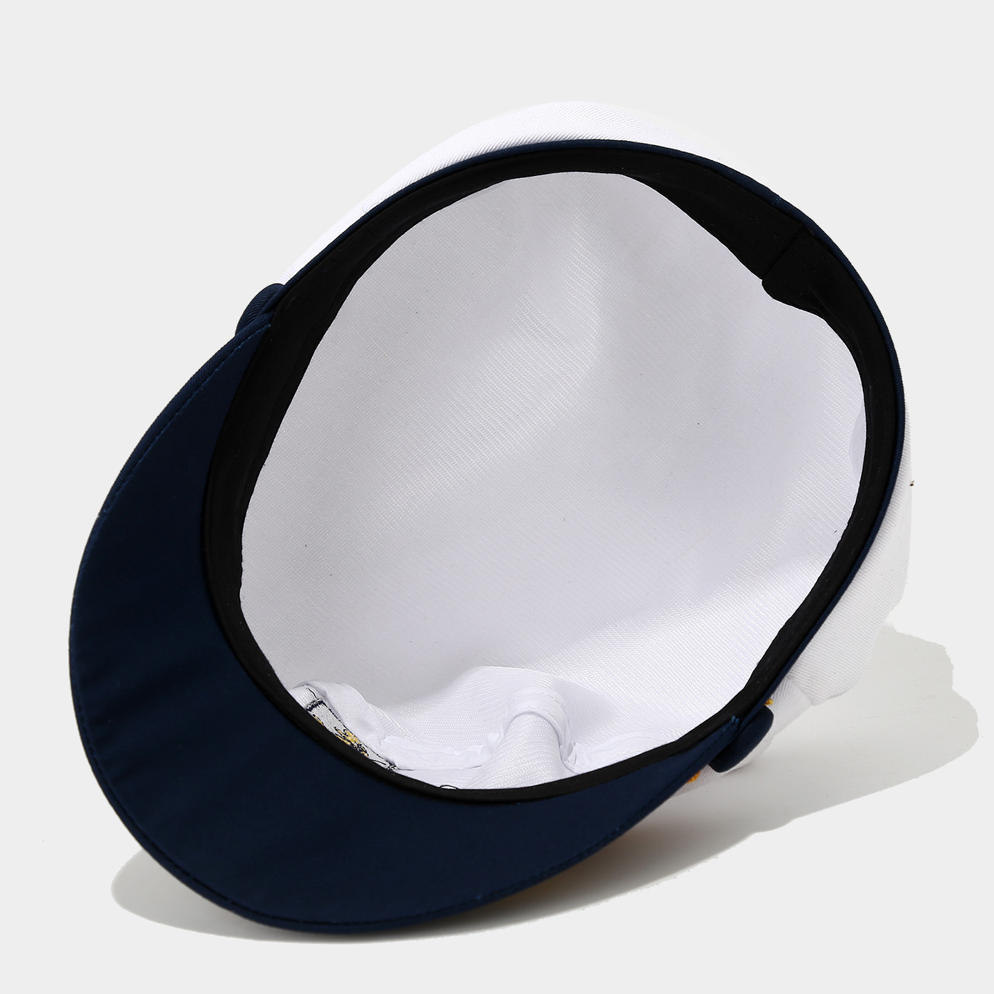 6656 Women\'s Navy Beret Hats With Anchor, Chic British Military Berets Captain Anchor Hat White Navy Beret Cap - Unisex Embroidery Cap main image 2