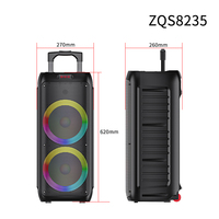 Altavoz Bluetooth Portátil para Karaoke de 8 Pulgadas con Micrófono, Fabricante Chino
