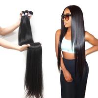 Meilleures ventes : Lots de mèches de cheveux humains vierges Remy vietnamiens bruts, ultra-lisses, super double tiré, double trame machine, soyeux et lisses