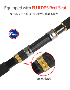 Canne à pêche Custom Madmouse Mad Mouse Sniper <span class=keywords><strong>XT</strong></span> 2.88m 96H 96MH <span class=keywords><strong>Fuji</strong></span> Guide Cross Carbon PE <span class=keywords><strong>1</strong></span>-5 #   Canne à pêche au jigging pour eaux salées et côtes rocheuses - Product Image 6