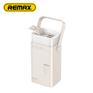 Rpp-596 Outdoor Colorful Led Fast <b>Charging</b> Power Bank 40000Mah Capacity Cheap Type <b>C</b> Portable Banks for Laptop RPP-596 REMAX RPP - Product Image 1
