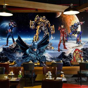 Mural 3D con Tema de <span class=keywords><strong>Hulk</strong></span> Superhéroe para Gimnasio, Papel Tapiz Impermeable para Habitación Infantil - Product Image 5