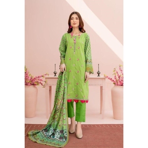 Kurta Shalwar Kameez Pakistaní e Indio de Alta Calidad para <span class=keywords><strong>Mujer</strong></span> en Color Verde, en Varios Colores y Tallas, a Precio de Mayoreo - Product Image 2