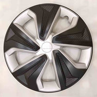Prix de gros 13 "14" PP/ABS noir argent et carbone centre de roue de voiture jantes 15 pouces universel Auto enjoliveurs de roue