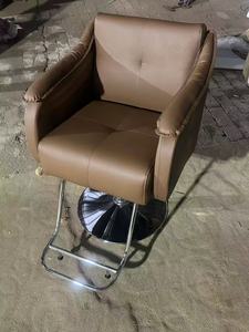 Modern European Commercial Portable Reclining <b>Barber</b> <b>Chair</b> Heavy Duty Hydraulic Pump Height Adjustable Metal Frame Gym Hotel - Product Image 5