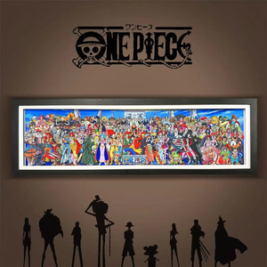 Luffy Dragon SON goku jujutsu Kaisen gojo กรอบรูป3D โคมไฟอะนิเมะสำหรับกลางคืน - Product Image 5