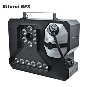 Máquina de Humo SITERUI FX Stage Smoke Column 1500W <span class=keywords><strong>4</strong></span>&1w LED con DMX+LCD + Control Remoto Inalámbrico para Bodas y DJ - Product Image 6