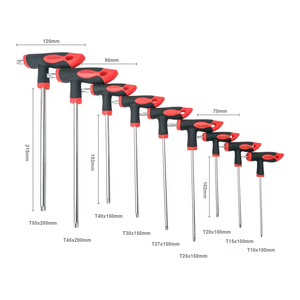 Tuốc nơ vít đôi đầu <span class=keywords><strong>Torx</strong></span> <span class=keywords><strong>Allen</strong></span> Hex chìa khóa cờ lê cờ lê hình lục giác t Loại wrenches - Product Image 5