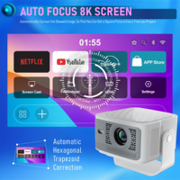 Projecteur intelligent Topleo Hy350 Max 8K Android 11 1080p, mini projecteur de cinéma maison portable