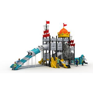 Aire de jeux pour enfants en forme de bateau pirate, aire de jeux extérieure, équipement pour enfants commercial, vente directe d'usine - Product Image 1