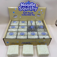 Nouveau jouet créatif anti-stress en forme de cube de nouilles instantanées, jouet à presser texturé et moelleux pour soulager le stress
