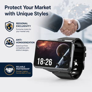 Montre connectée Android S999 <span class=keywords><strong>2</strong></span>,88 pouces 4G LTE MTK6761 4 Go de RAM 64 Go de ROM WiFi Assistant vocal IA Étanche IP68 Android 9.0 SDK - Product Image 6