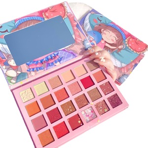 พาเลทอายแชโดว์ 24 สี โทนสีหวานละมุน สำหรับสาวๆ สูตรวีแกน กันน้ำ ติดทนนาน สีสวยสดใส แต่งตาสวยโดดเด่น - Product Image 1