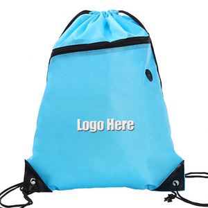 Portable Outdoor Reflective Safty <b>Children</b> Drawstring Sports <b>Backpack</b> Running Bags Lightweight <b>Backpack</b> - Product Image 1