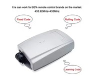 Émetteur-récepteur universel pour télécommande de porte de garage, récepteur 433 MHz, contrôleur d'ouverture de porte de garage 12V-24V