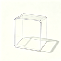 Emballages personnalisés jetables, recyclables, transparents, en plastique PET pour biscuits, gâteaux, pain, salades, tiramisu, boîtes d'emballage avec couvercles