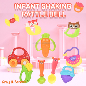 <span class=keywords><strong>Bayby</strong></span>-Juego de sonajero para bebé, juguete para niños pequeños, 11 Uds. - Product Image 2