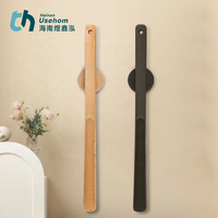 Chausse-pied magnétique en bois de hêtre naturel-Long manche 20CM 50CM 55CM multi-taille, chausse-pied ergonomique pour une utilisation facile