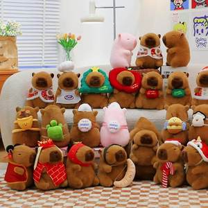 Giocattoli capibara da 8 pollici in peluche capibara di peluche per artigli - Product Image 2