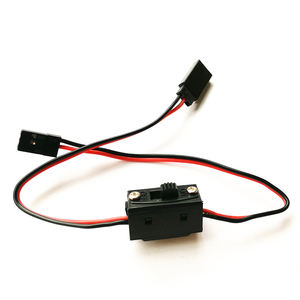 Kabel Ekstensi Servo dengan Konektor JST 2 Pin RCY untuk Baterai On/Off dan Konektor JR Futaba untuk Saklar Daya RC - Product Image 1