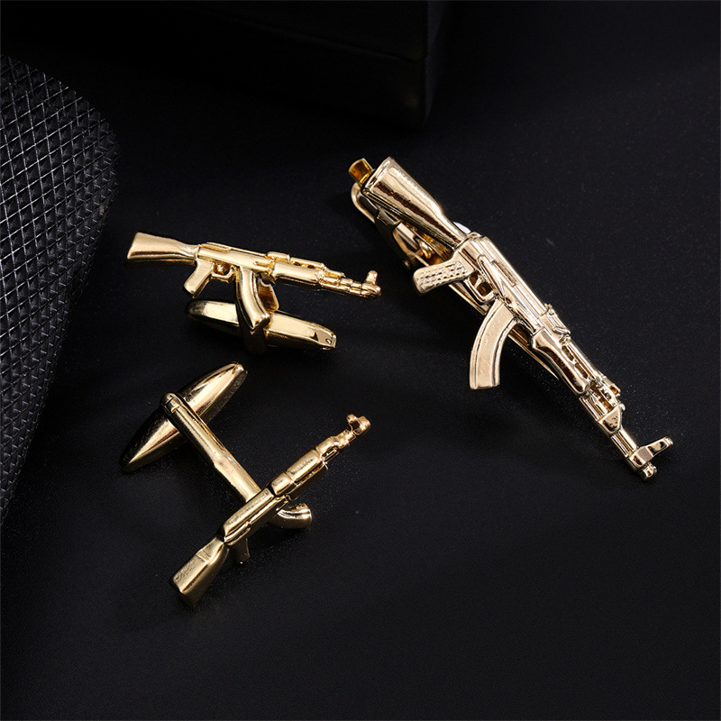 Three-piece golden rifle